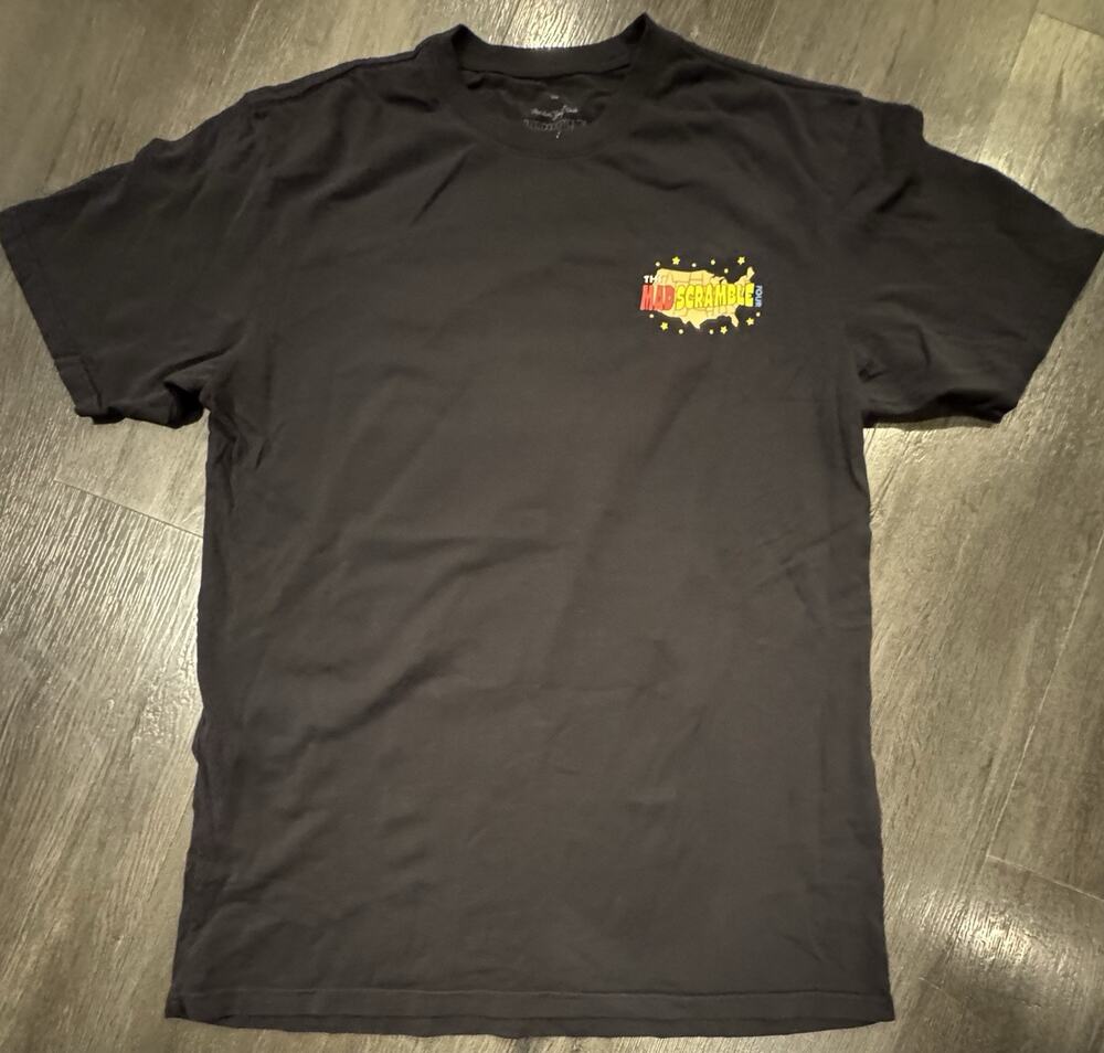 Random Golf Club X Mad Scramble Tour Pocket T Shirt Size Large H13